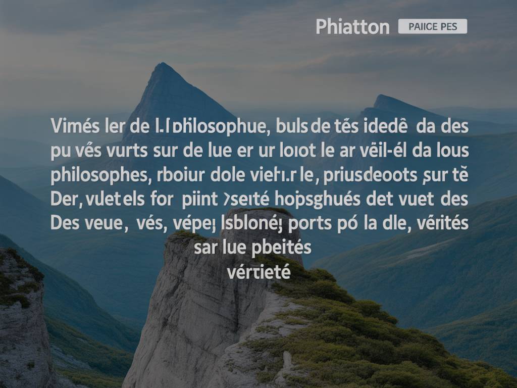Citation philosophique sur la vérité : les points de vue de philosophes sur la vérité