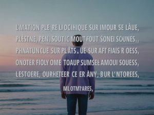 Citation philosophique amour : pensée philosophique sur l’amour en citations